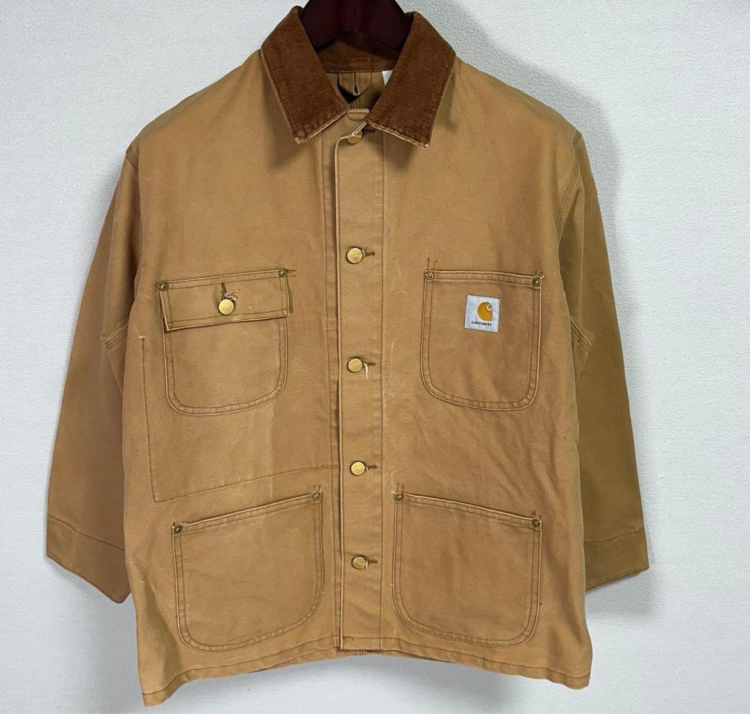 Carhartt 80s 90s 裏地なし チョアコート 星タグ USA