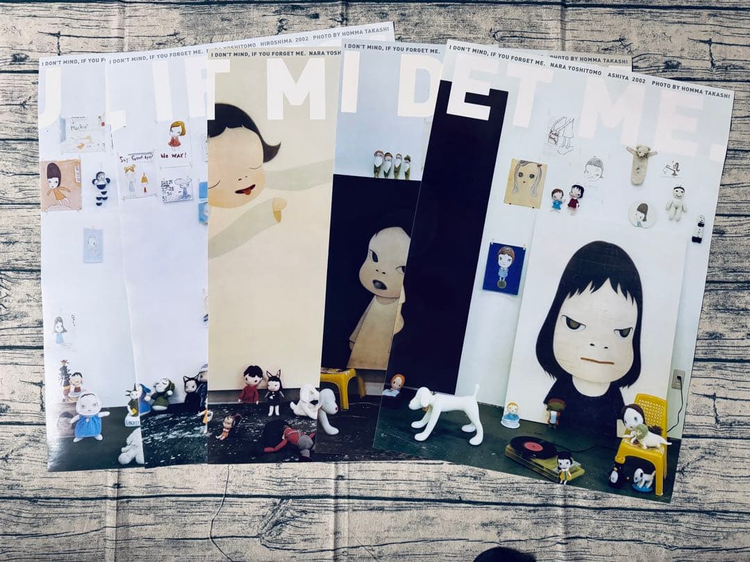 奈良美智IDON´T MIND, IFYOUFORGETMEポスター 5枚揃い