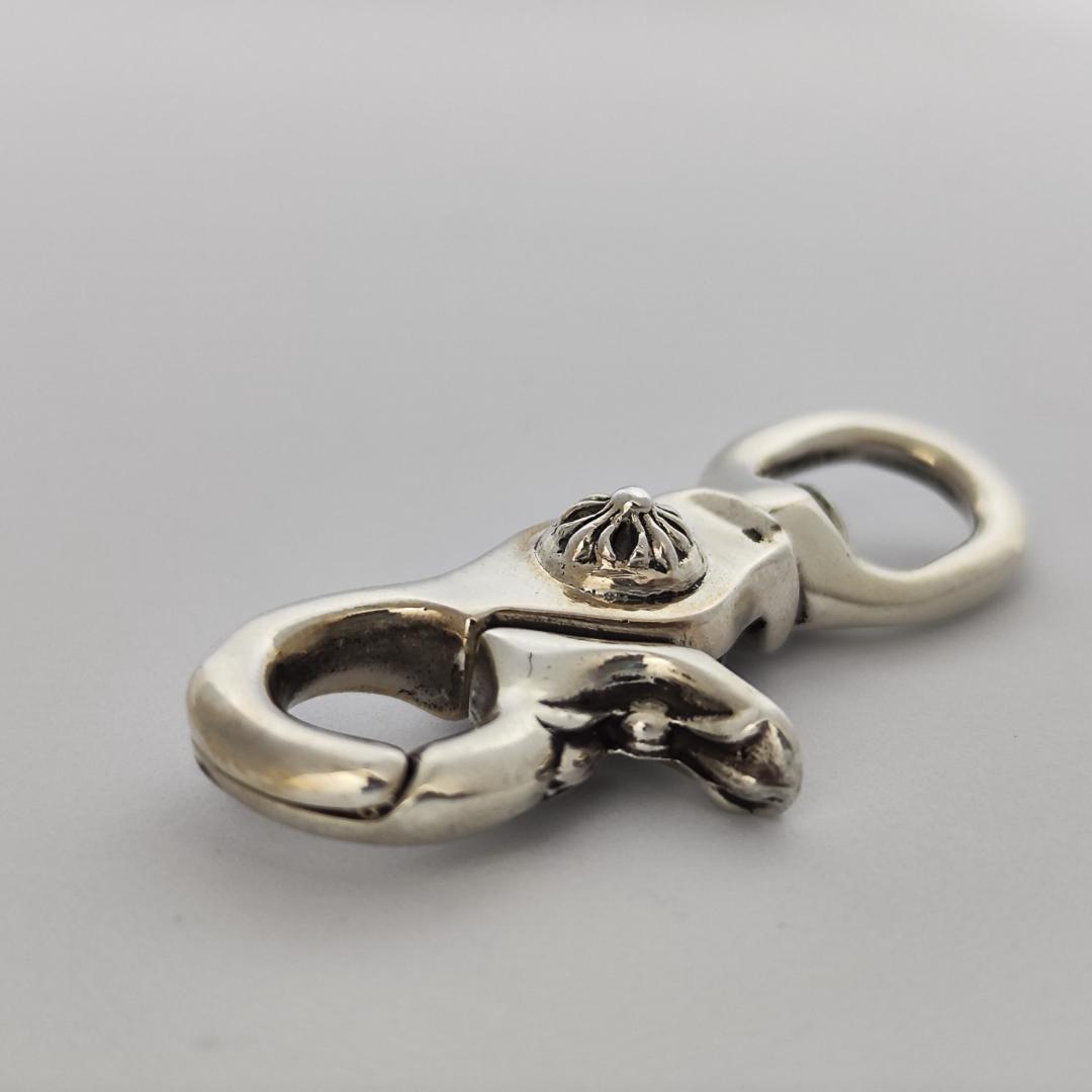CHROME HEARTS スイベル クリップ キーリング シルバー SV925