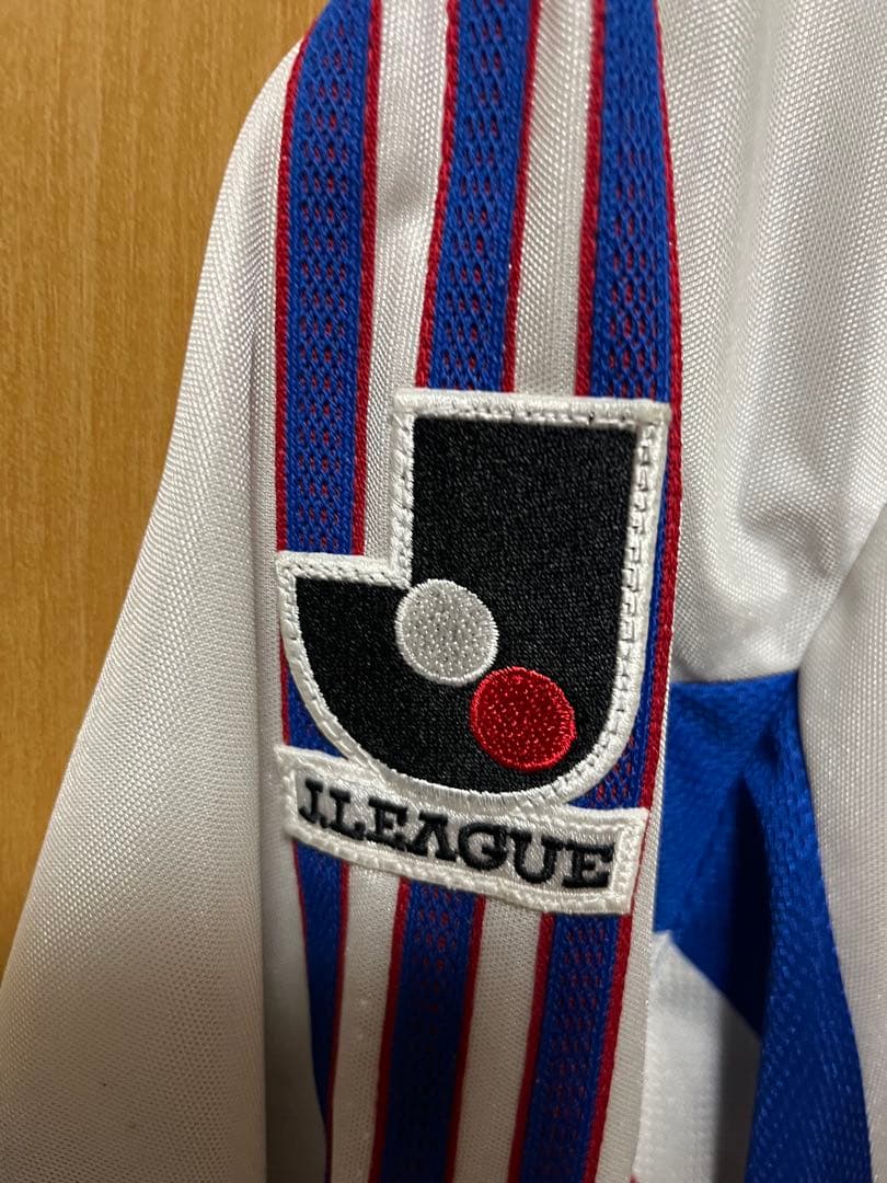 【最安値‼️】Ｊリーグ参入期　アウェイ長袖激アツユニフォーム　Ｏサイズ　佐藤由紀彦