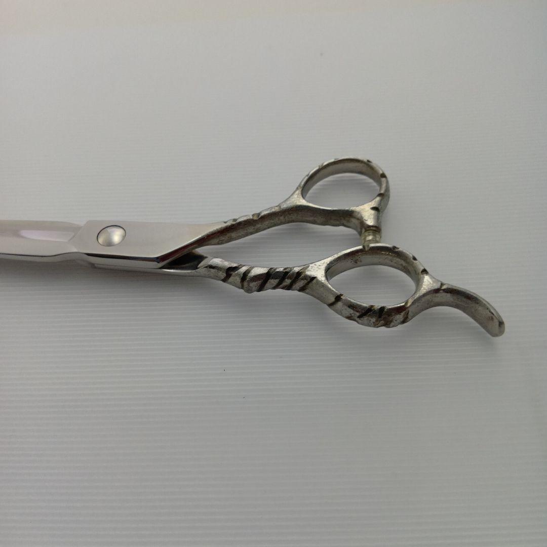 両剣刃　コバルト合金　 ６インチ　彫刻ハンドル JP日本製シザー