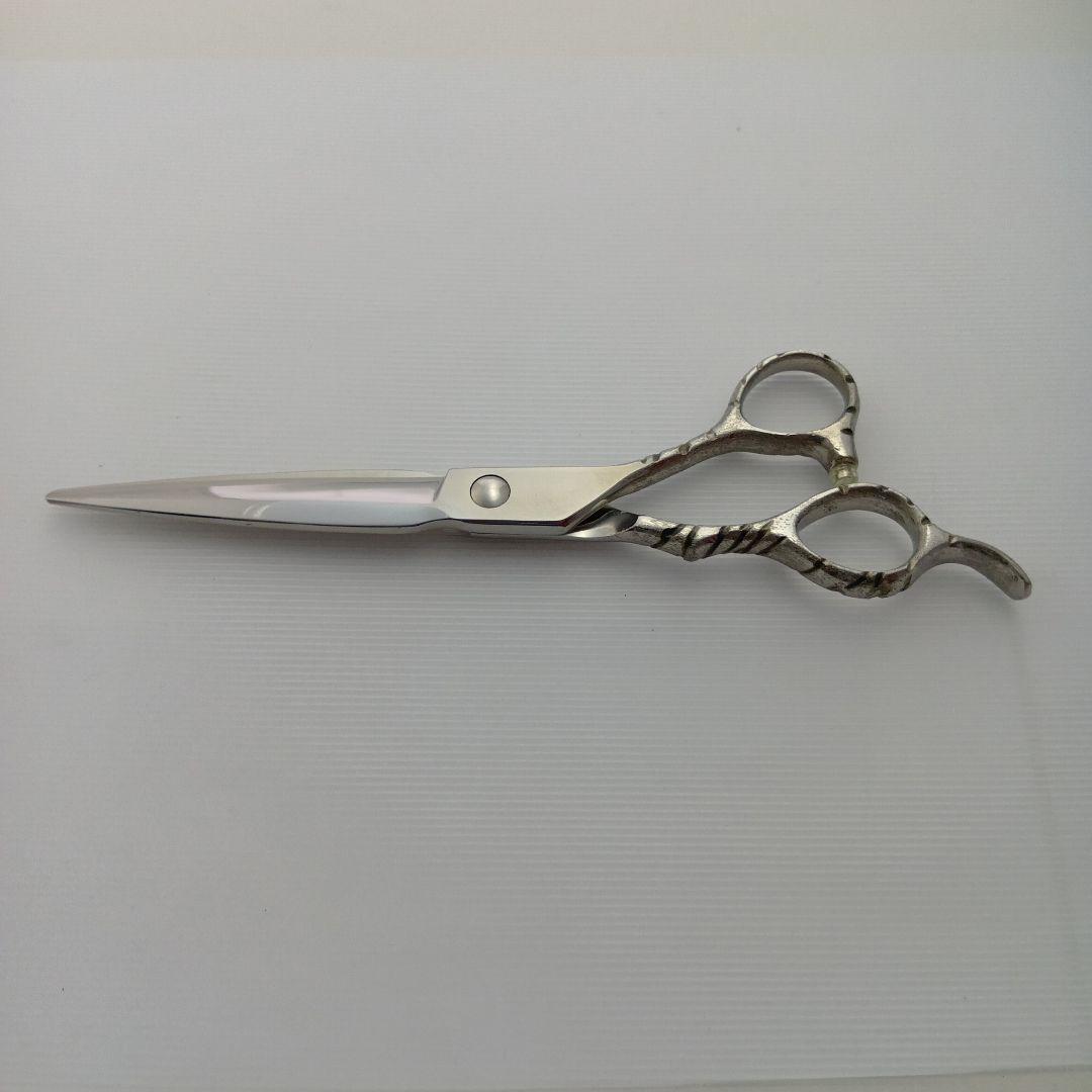 両剣刃　コバルト合金　 ６インチ　彫刻ハンドル JP日本製シザー