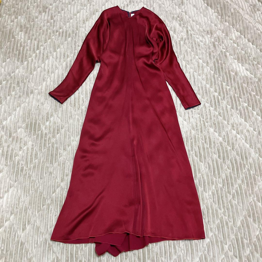 ヴィクトリアベッカム　ワンピース　ロングドレス　レッド
