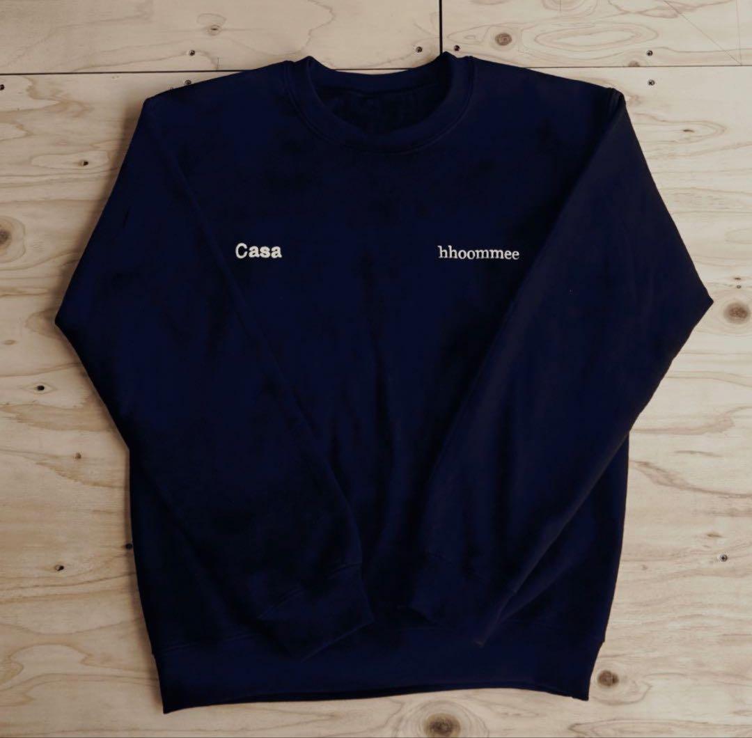 hhoommee Casa sweat Navy Mサイズ
