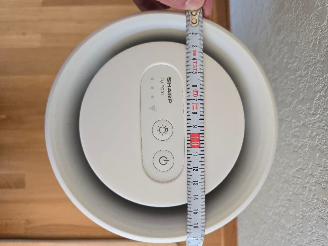 【ひかる】シャープ 空気清浄機 FU-TC01-W