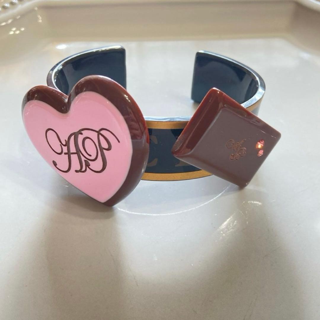 【Angelic Pretty】メルティーチョコレート バングル ブラックチョコ