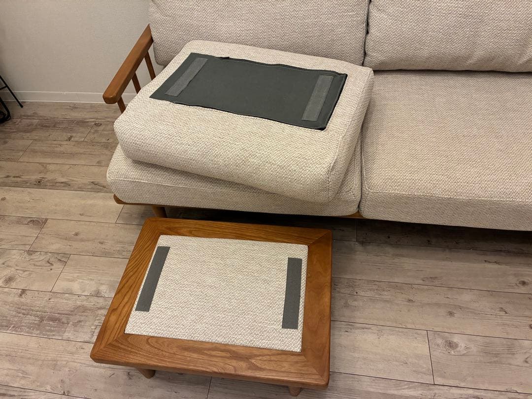 unico SIAL(シアル)　カバーリングソファ 2.5シーター・オットマン