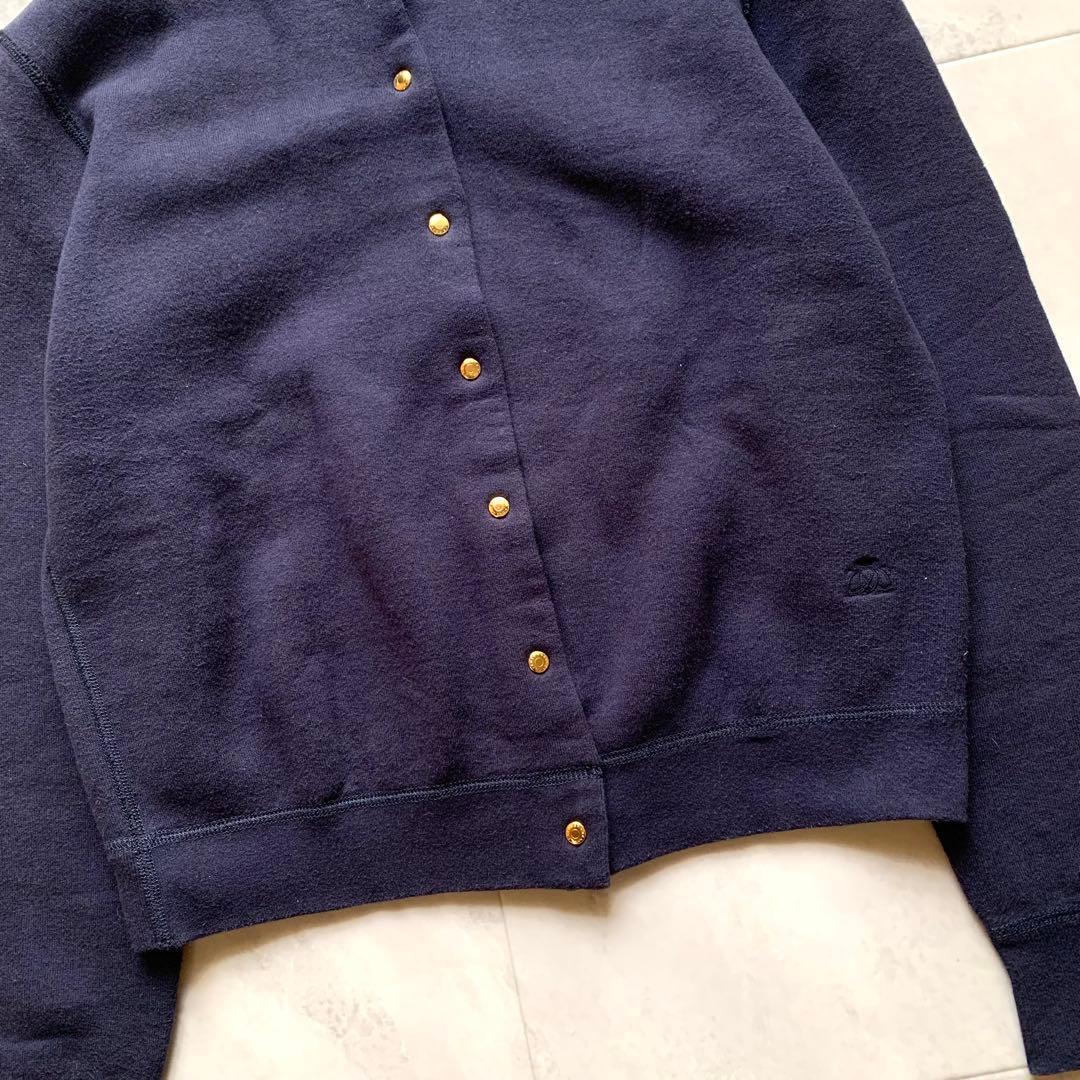 2021年♡ドゥロワー ツリ裏毛 フロントスナップ カーディガン ロゴ刺繍 1