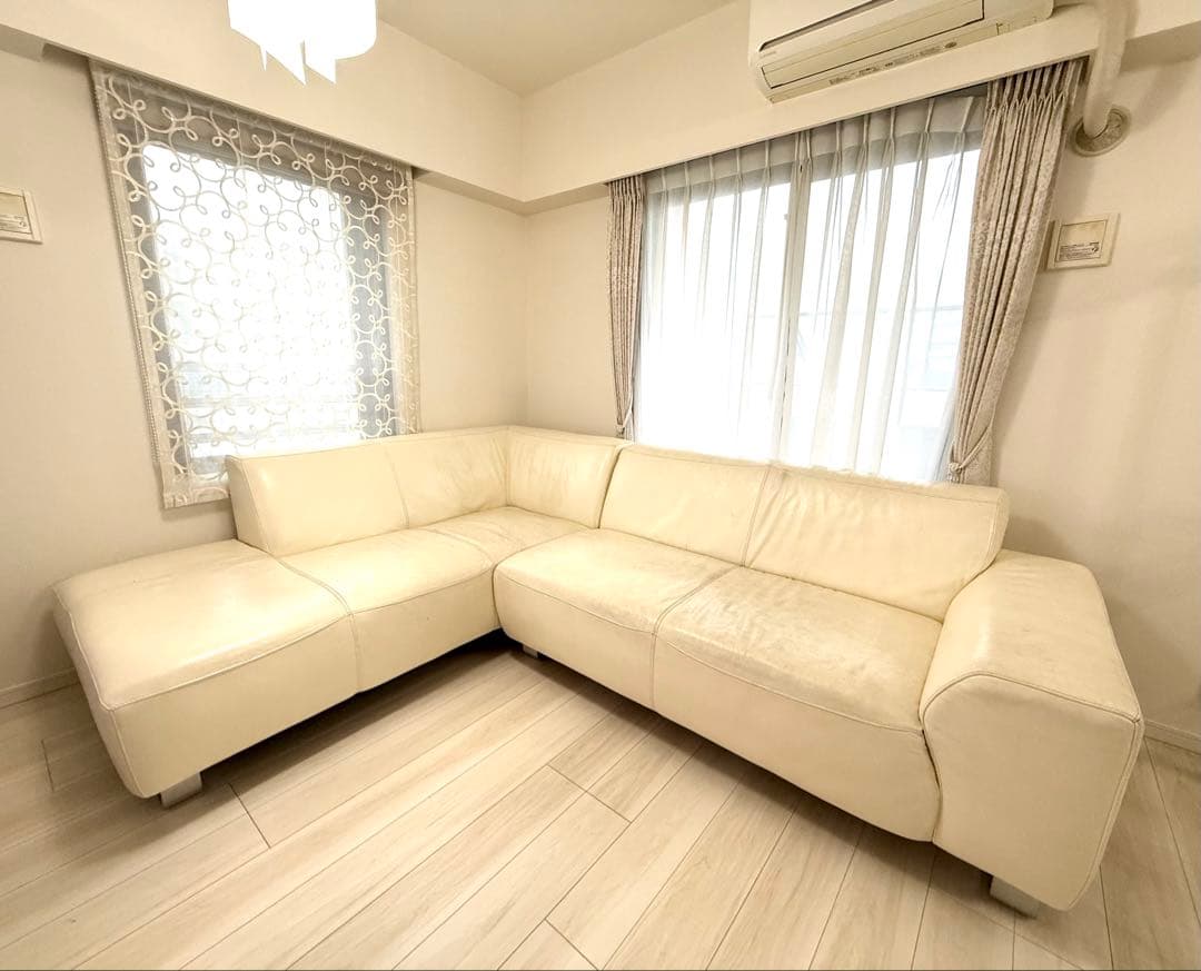 【大塚家具】カウチソファ★アイボリー★カウチ部分★11/28まで