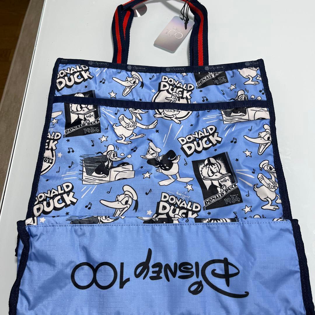 LeSportsac ドナルドダック エコバッグDisney100周年限定