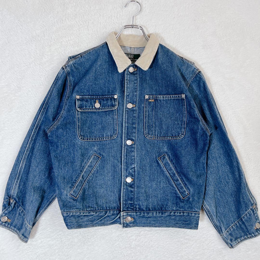 希少美品✨80' ポロバイラルフローレン デニムジャケット ヴィンテージ M