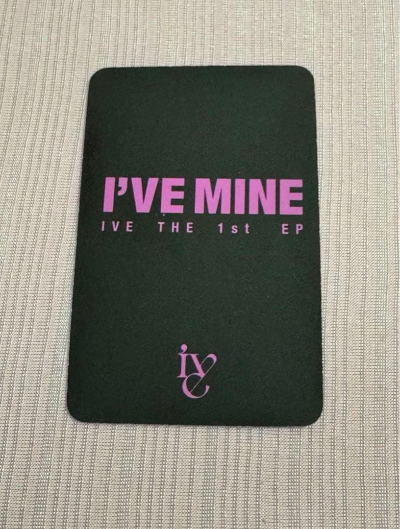 IVE MINE apple music サイン会 トレカ ウォニョン直筆サイン