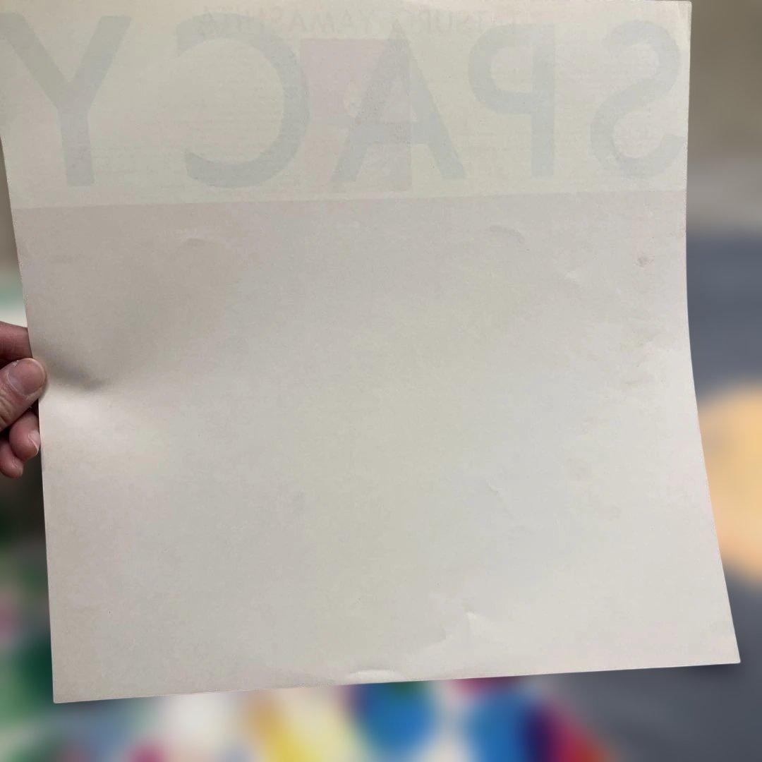 透明帯♡山下達郎♡SPACY♡レコード♡人気♡