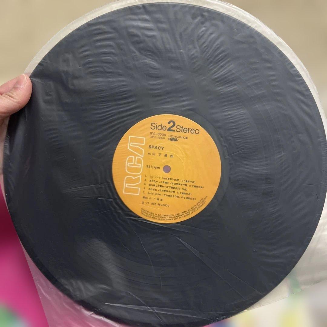 透明帯♡山下達郎♡SPACY♡レコード♡人気♡