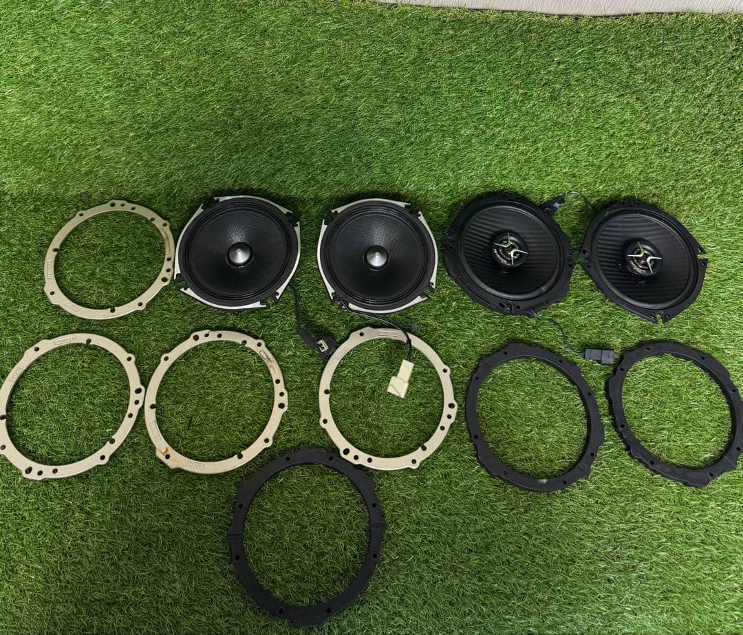 カーオーディオ Pioneer Carrozzeria TS-C1710A + TS-F1720