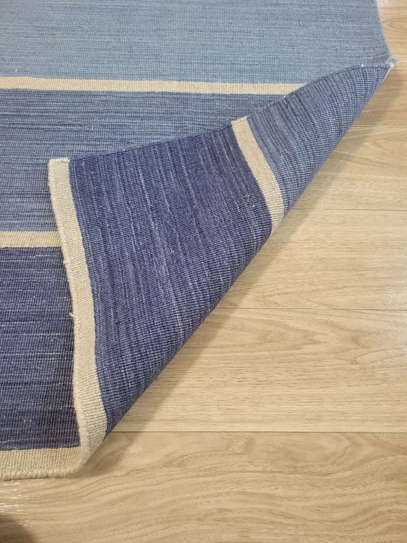 ハグみじゅうたん リバーシブルストライプ ER3001-150