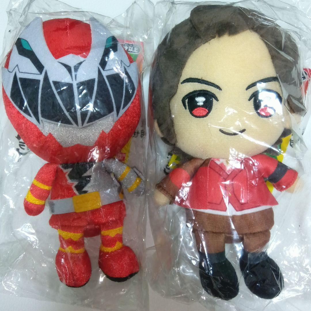 一ノ瀬颯【騎士竜戦隊リュウソウジャー】リュウソウレッド コウ ぬいぐるみセット