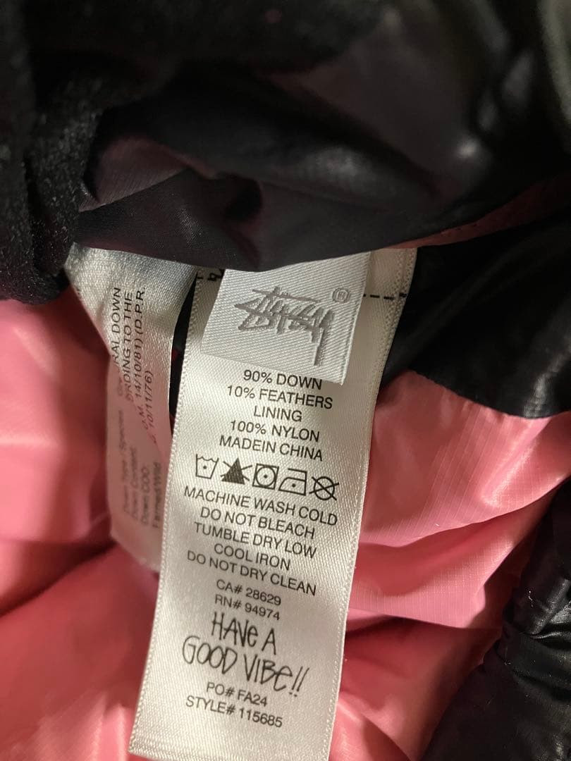 【STUSSY】 MICRO RIPSTOP DOWN PARKA