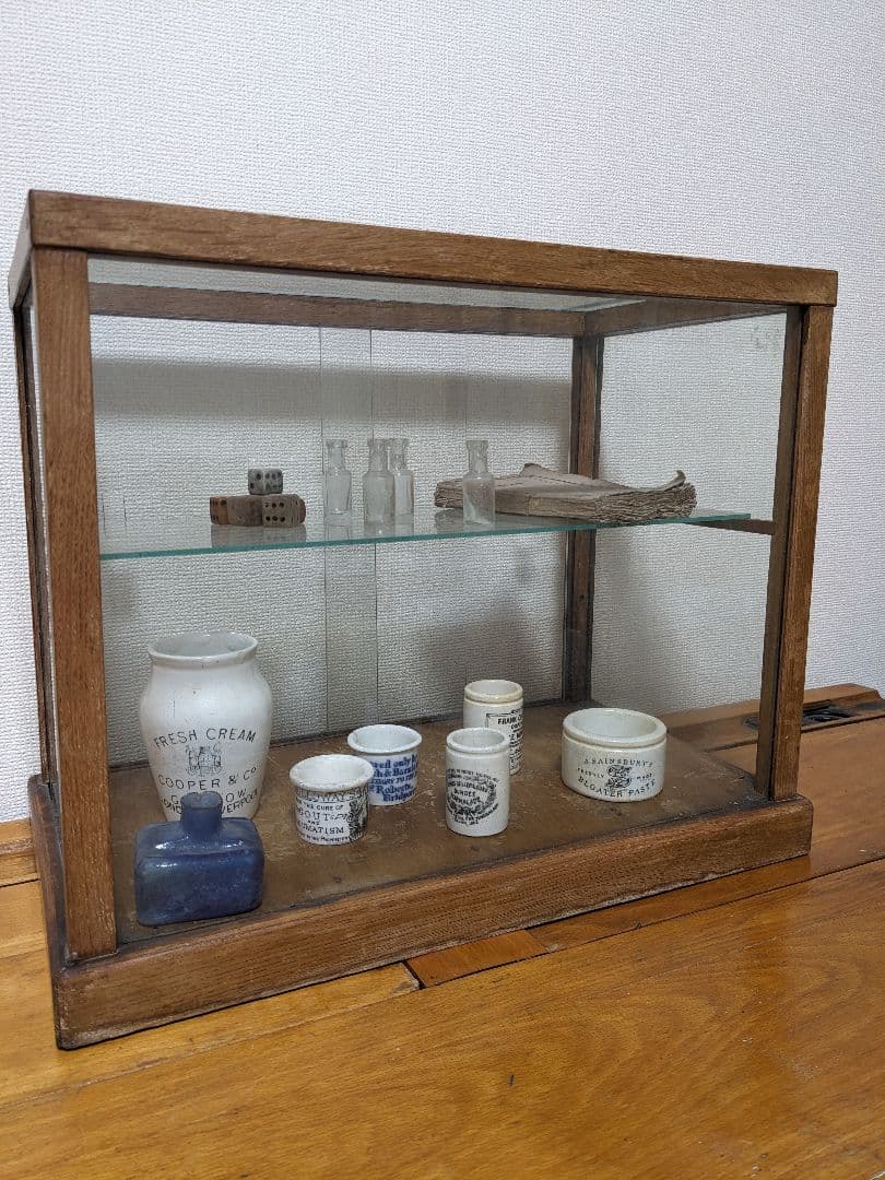 イギリスアンティーク珍品ミニサイズのフランククーパー陶器5.5cmヤクルトサイズ