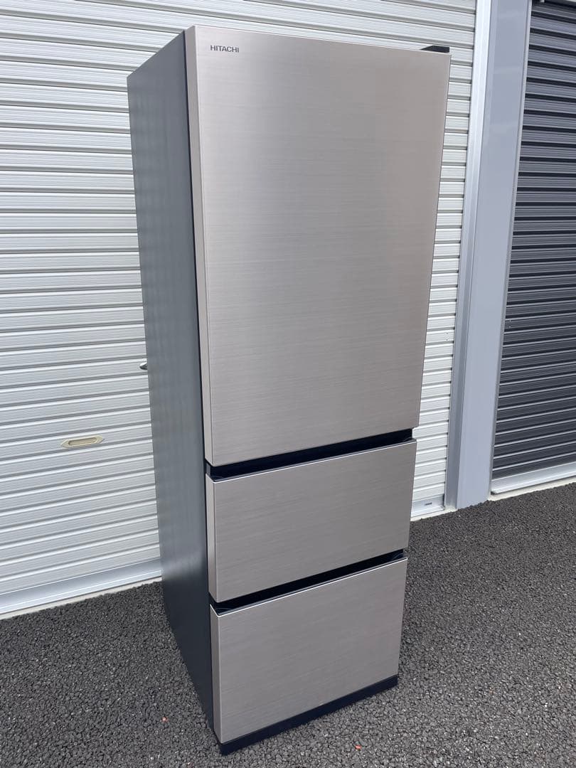 福岡市近郊限定 日立 375L 冷蔵庫 R-V38SVL 高年式2023年
