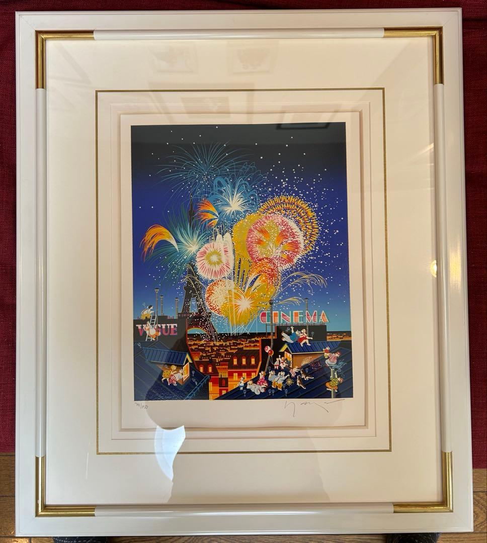 お値下げしました　ヒロヤマガタ　ファイヤーワークス　シルクスクリーン