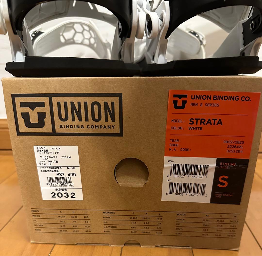 UNION ユニオン STRATA ストラータ22-23 Sサイズ