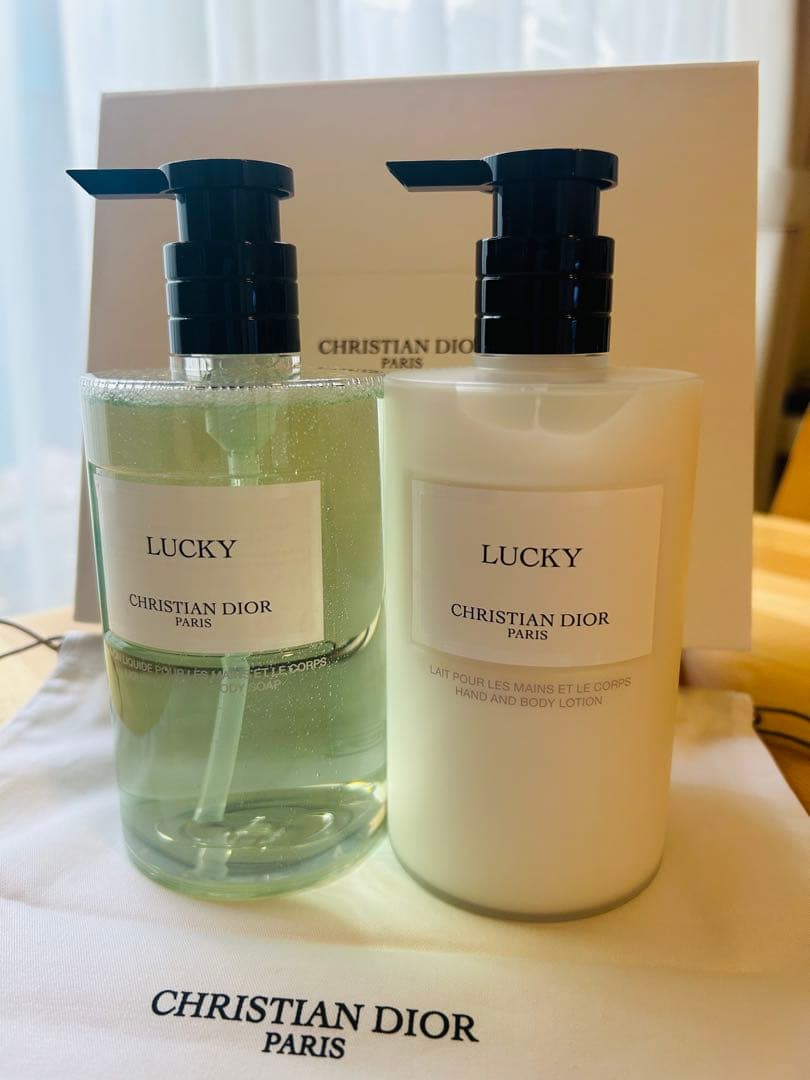 DIOR ディオール LUCKY リキッドソープ＆ボディローション セット