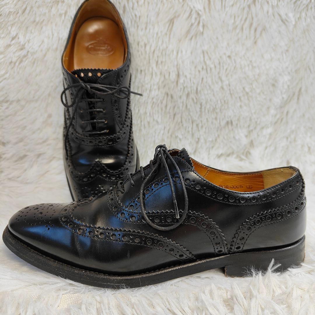 ✨良品✨チャーチ BURWOOD ウイングチップ ビジネスシューズ 34
