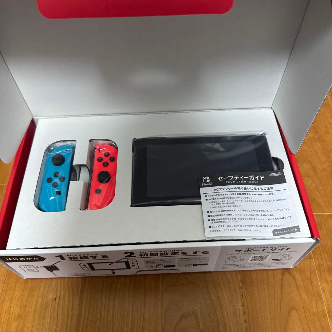 Nintendo Switch 本体 赤青 Joy-Con ゲームソフト付き