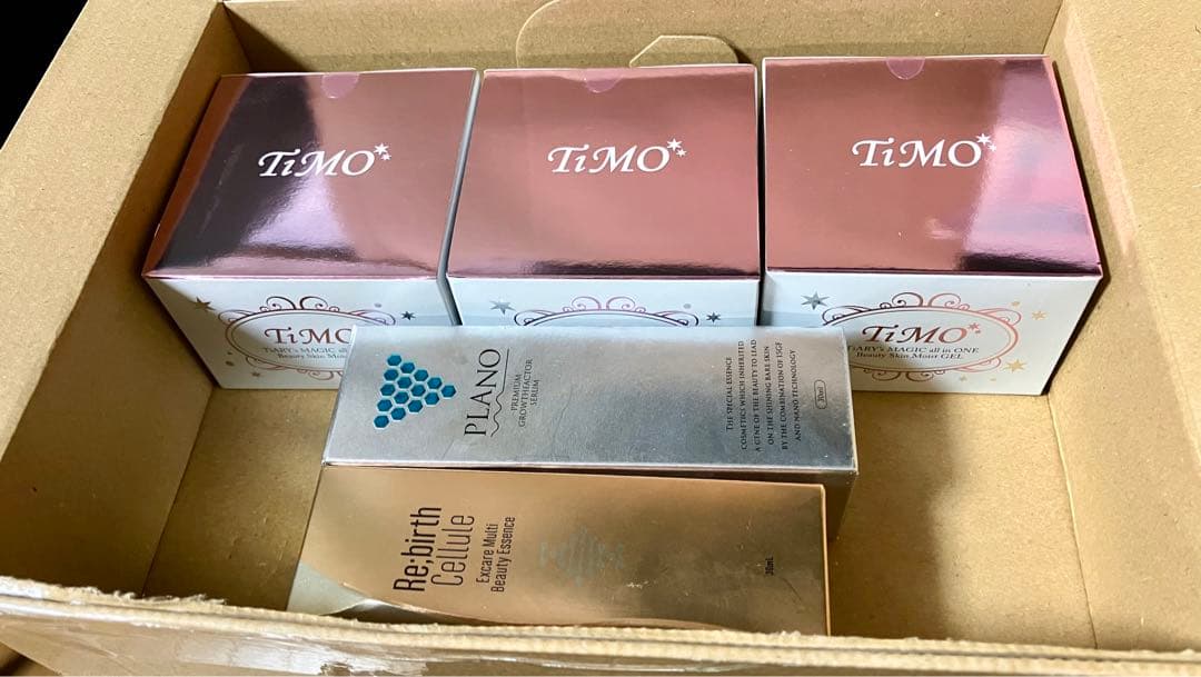 TiMO オールインワン3個+ Rebirth Cellule＋PLANO詰合せ