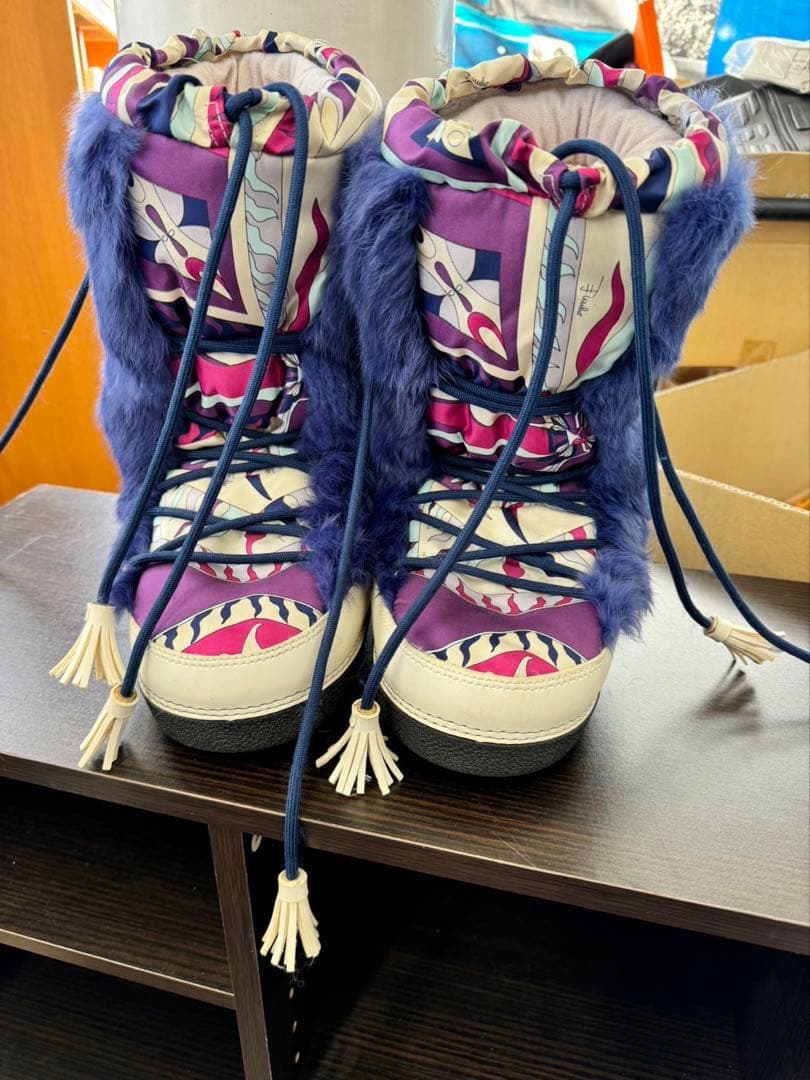 EMILIO PUCCI スノーブーツ 38 40