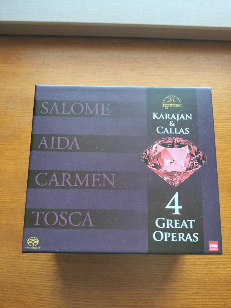 ESOTERIC/SACD エソテリック カラヤン&カラス グレイト4オペラズ