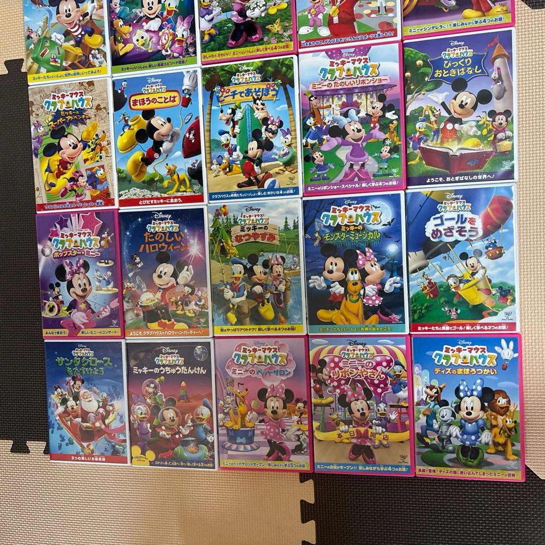 【美品】英語　DVD 日本語　ミッキーマウス クラブハウス 24点セット