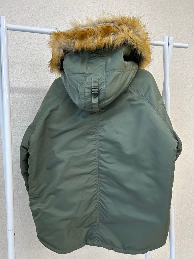 極美品 WILDTHINGS UNITEDCARR N-3B セージグリーン М