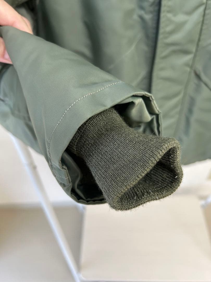 極美品 WILDTHINGS UNITEDCARR N-3B セージグリーン М