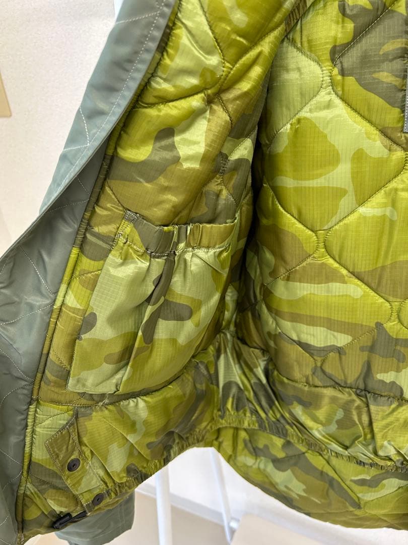 極美品 WILDTHINGS UNITEDCARR N-3B セージグリーン М