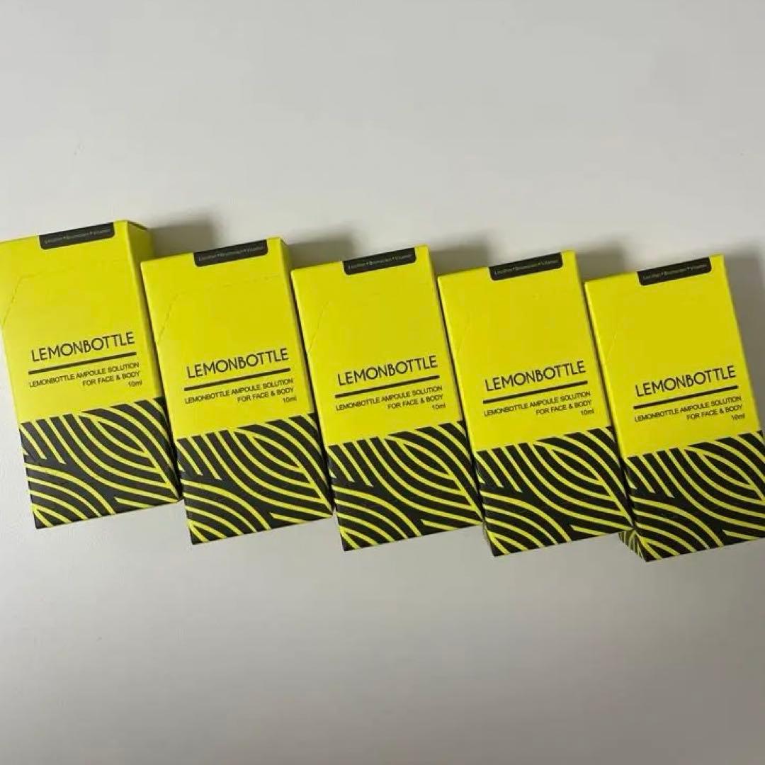 レモンボトル 5本 LEMONBOTTLE AMPOULE SOLUTION