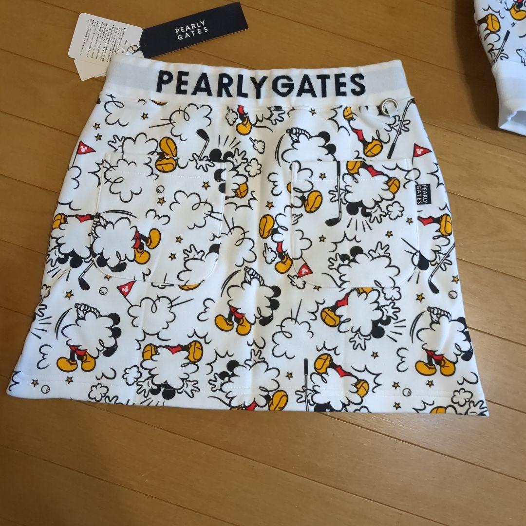 （新品）パーリーゲイツ ミッキーマウス特別コレクション セットアップ