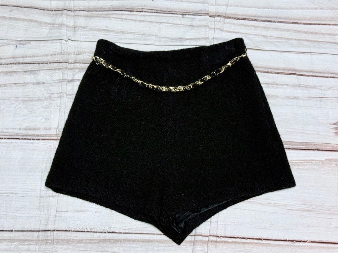 【美品】完売品　Her lip to Chain Boucle Shorts