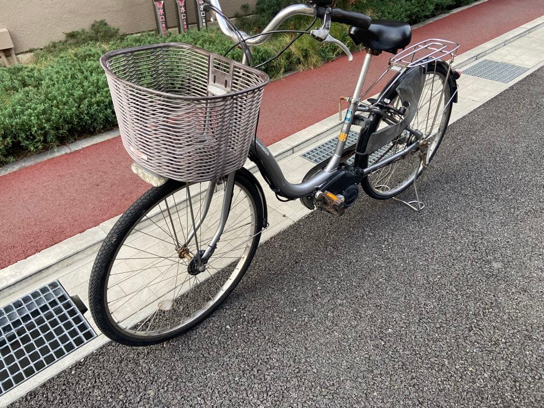 京都　バッテリー絶好調(^^) 電動自転車　アシスト