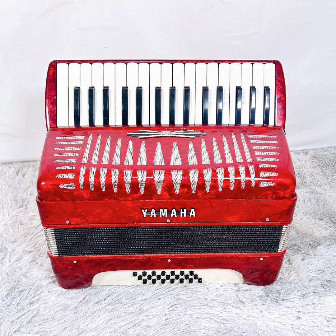 【動作品】YAMAHA ヤマハ　32鍵盤　YA-21 アコーディオン
