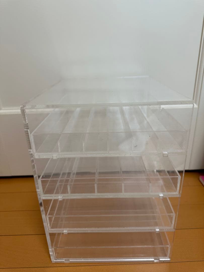 beautinit ビューティイニット アクリル収納4段引き出し