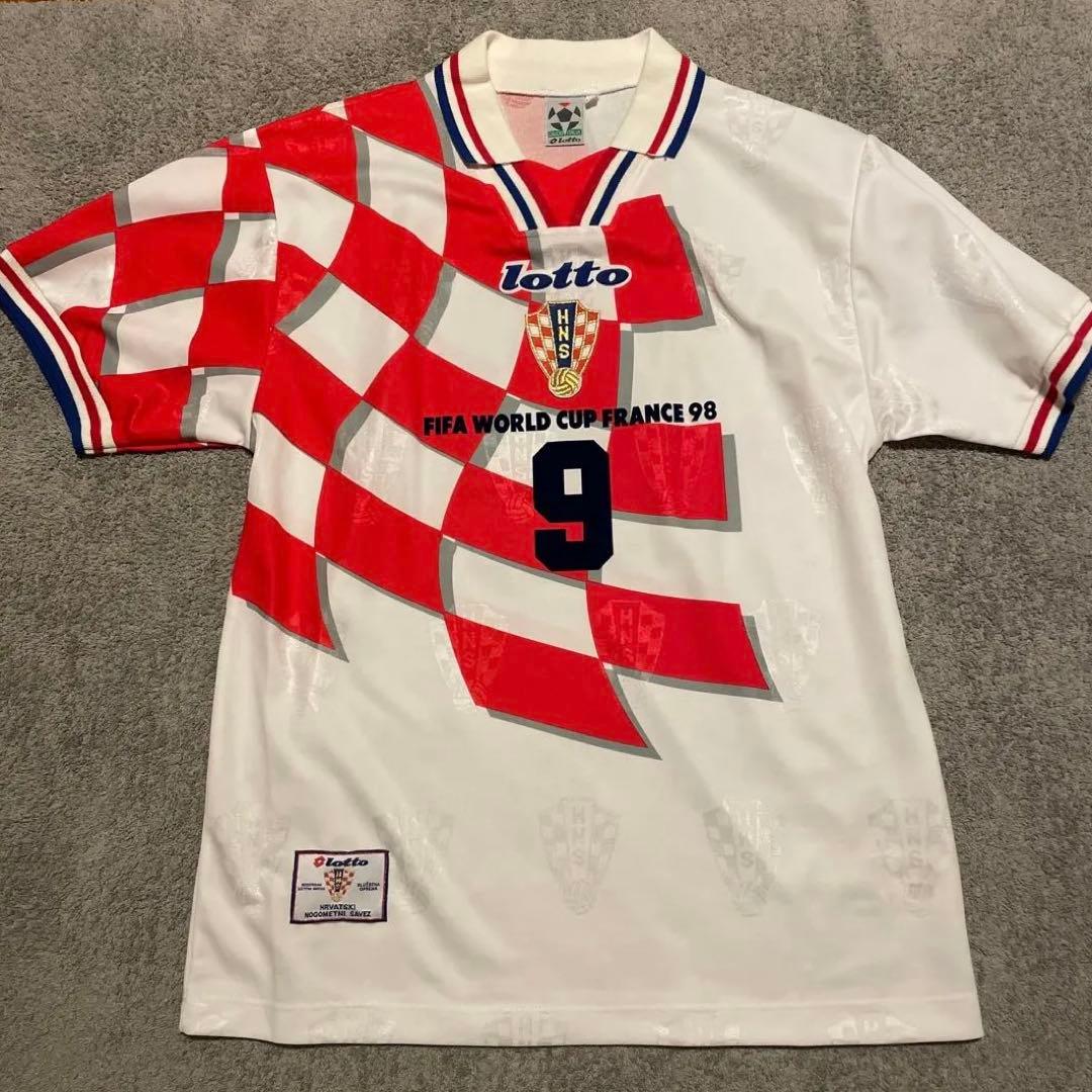 1998ワールドカップ3位 得点王 クロアチア代表 スーケル#9