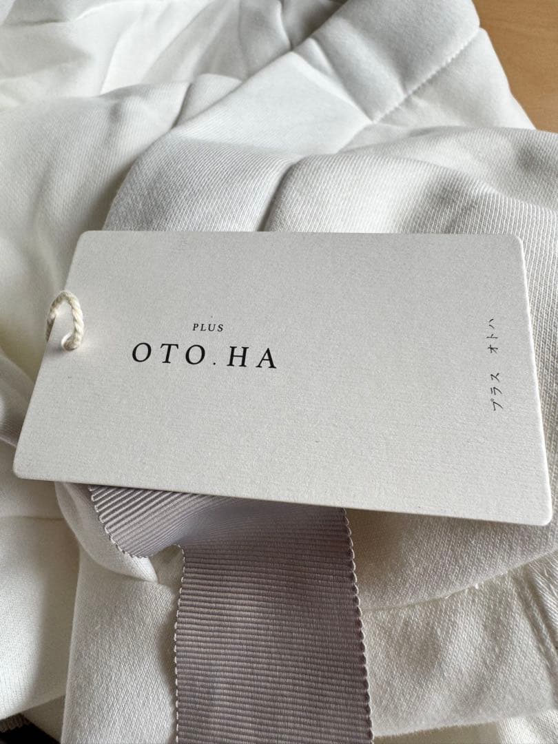 Plus OTO HA フード付きロングワンピース M