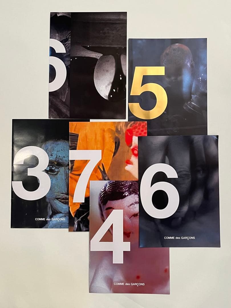 希少　コムデギャルソン　非売品アート冊子　SIX purple ④