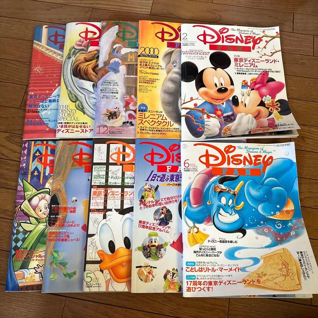ディズニーファン　32冊　1998年３月増刊号〜