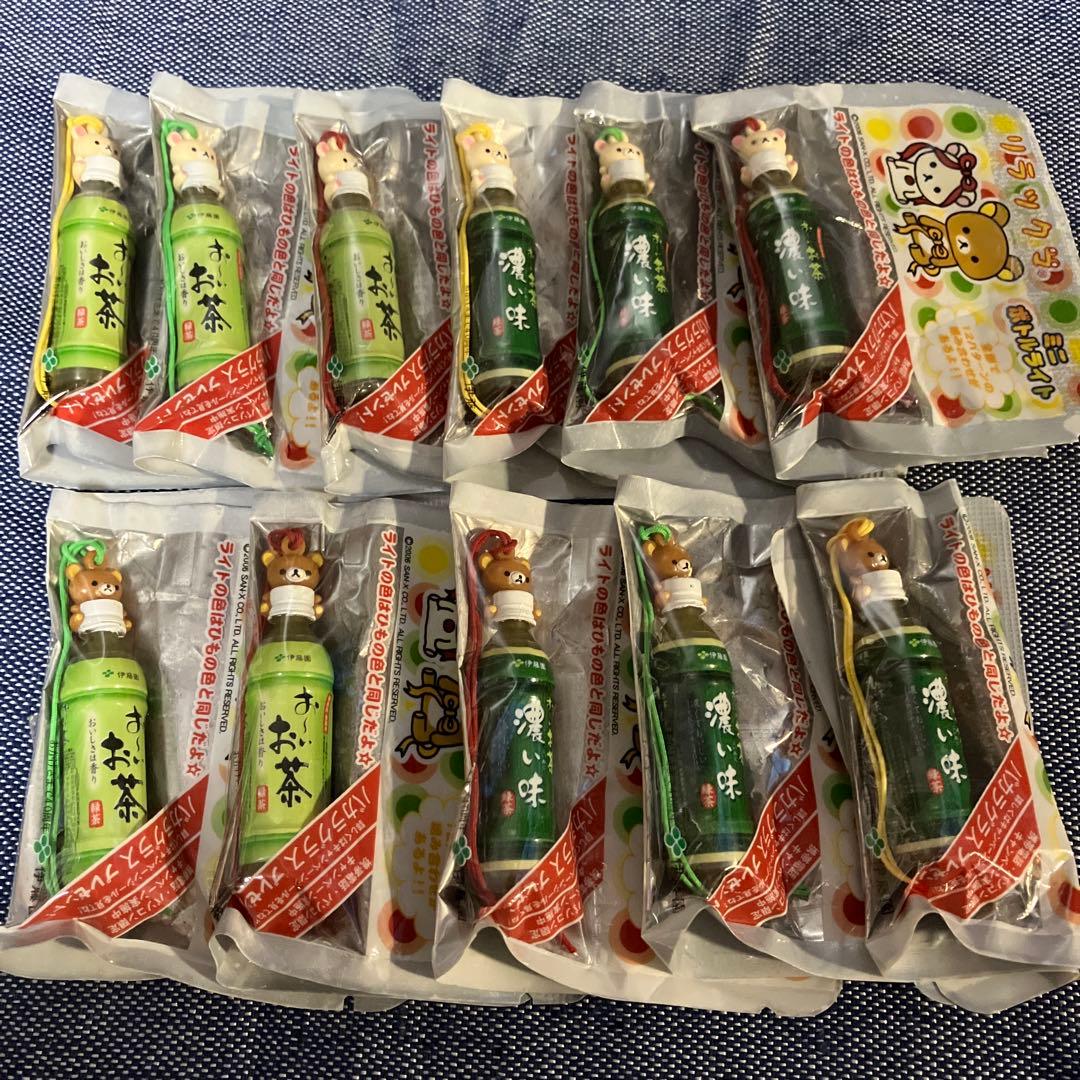 リラックマ おーいお茶　伊藤園　ストラップ セット　セミコンプ