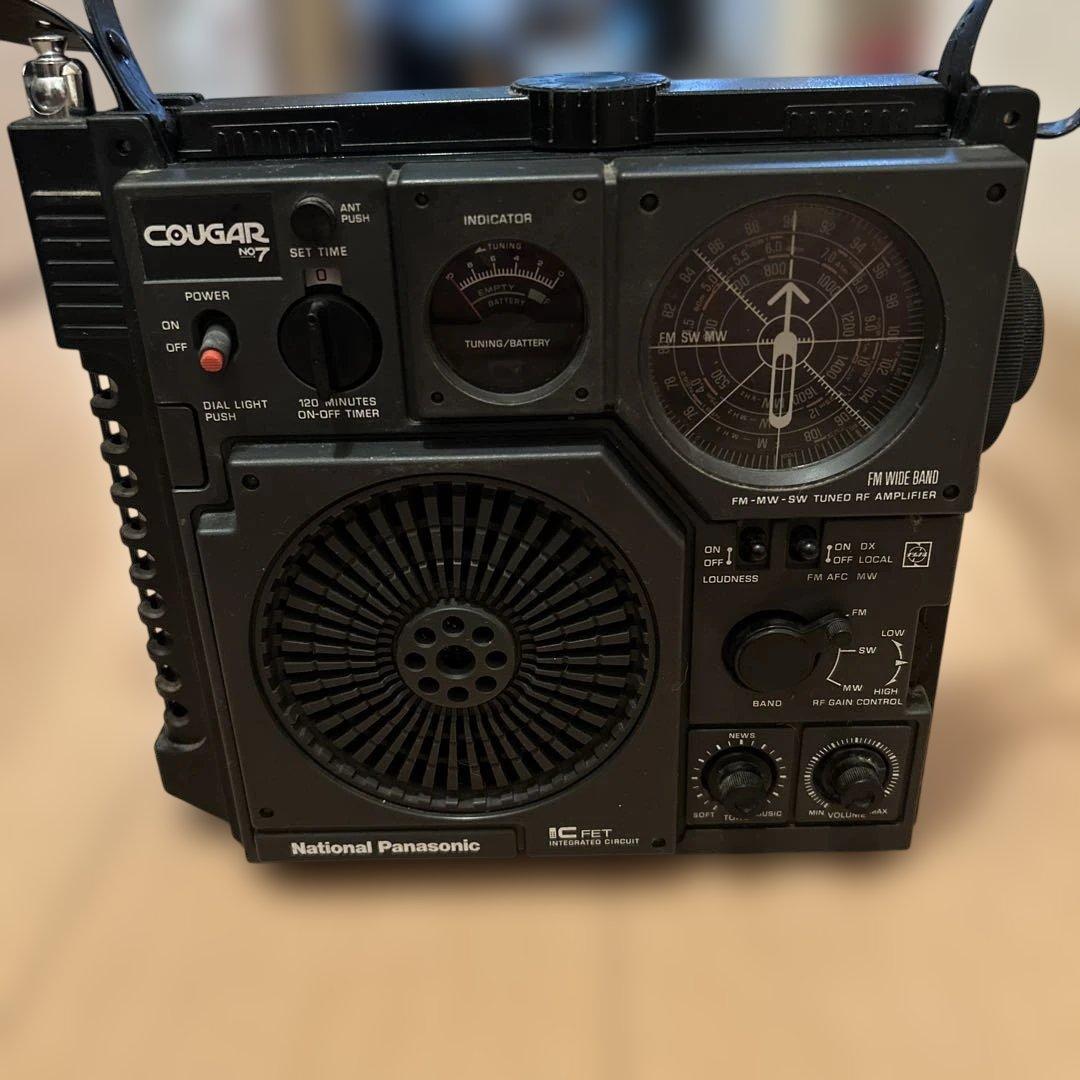 ラジオ・コンポ National Panasonic Cougar NO.7 RF-877