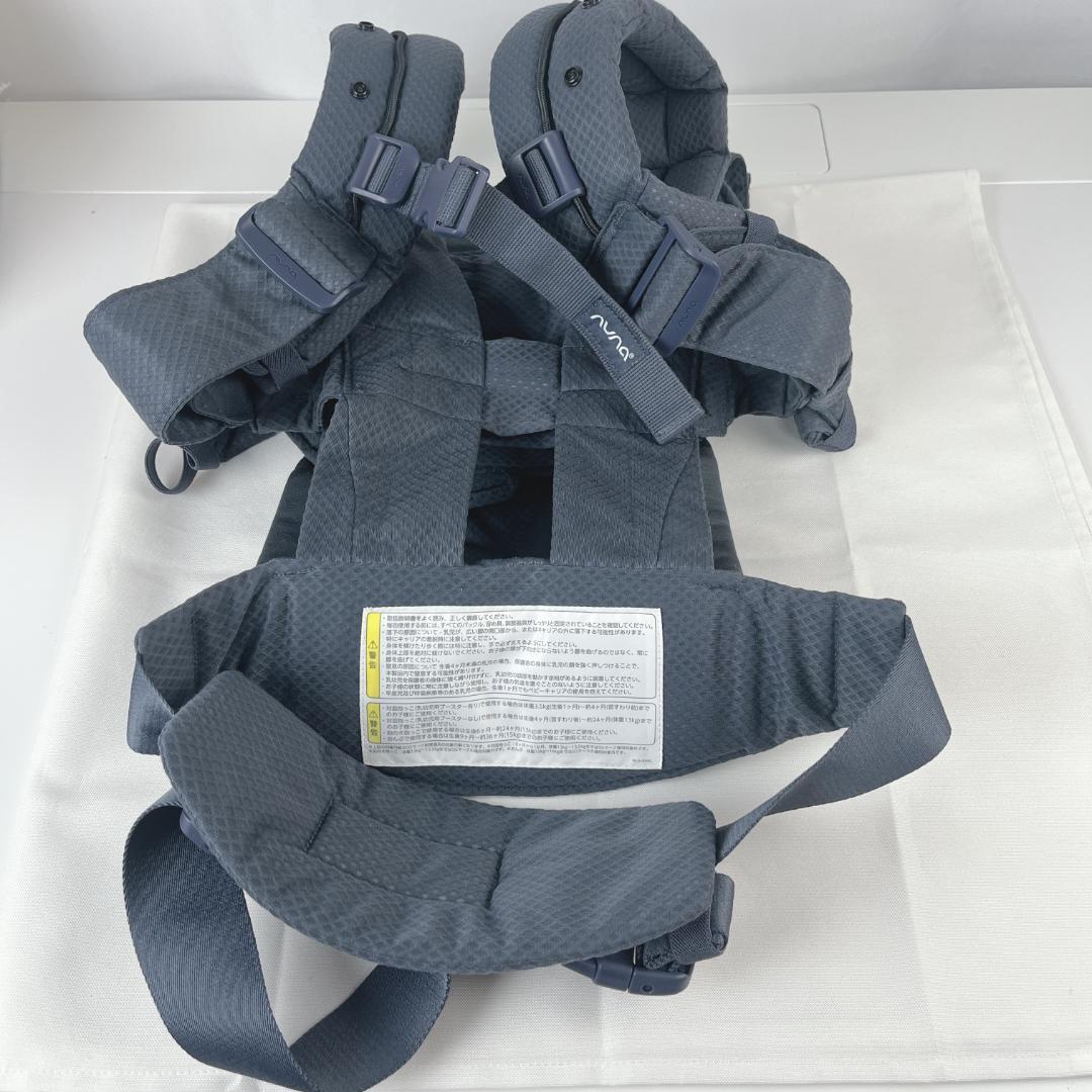 美品☘️ ヌナ カドルクリック デニム 新生児OK 抱っこ紐 　nuna