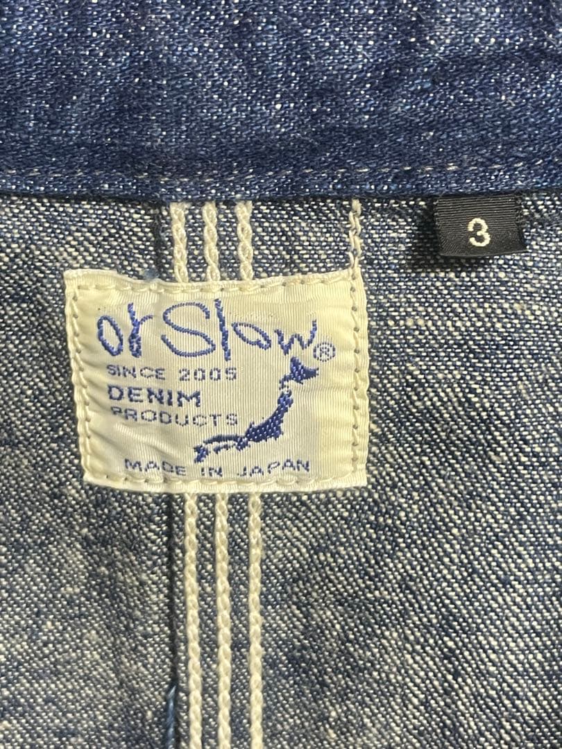 orSlow(オアスロウ)DENIM COVERALL50's デニムジャケット